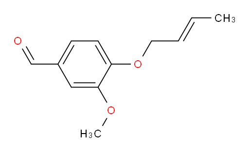 (E)-4-(but-2-en-1-yloxy)-3-methoxybenzaldehyde