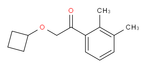 2-cyclobutoxy-1-(2,3-dimethylphenyl)ethanone