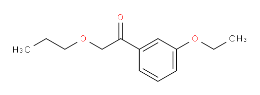 1-(3-ethoxyphenyl)-2-propoxyethanone
