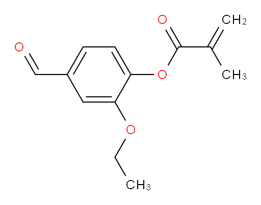 2-ethoxy-4-formylphenyl methacrylate