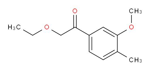 2-ethoxy-1-(3-methoxy-4-methylphenyl)ethanone