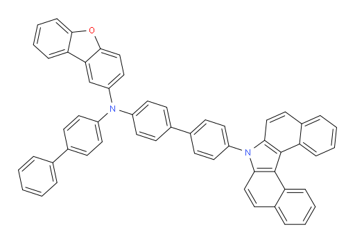 N-(4'-(7H-dibenzo[c,g]carbazol-7-yl)-[1,1'-biphenyl]-4-yl)-N-([1,1'-biphenyl]-4-yl)dibenzo[b,d]furan-2-amine