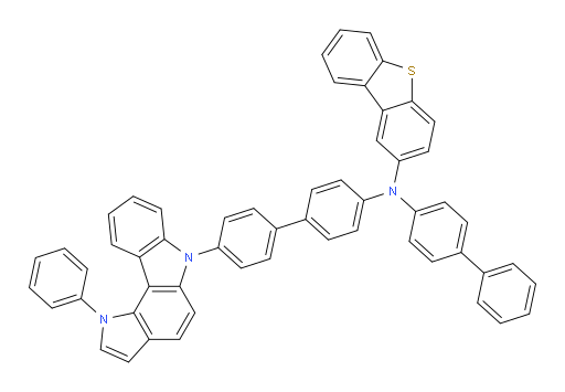 N-([1,1'-biphenyl]-4-yl)-N-(4'-(1-phenylpyrrolo[3,2-c]carbazol-6(1H)-yl)-[1,1'-biphenyl]-4-yl)dibenzo[b,d]thiophen-2-amine