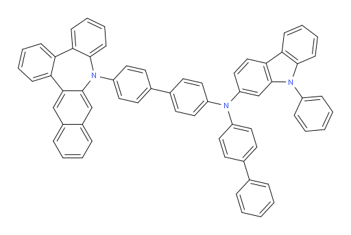 N-(4'-(9H-dibenzo[b,d]naphtho[2,3-f]azepin-9-yl)-[1,1'-biphenyl]-4-yl)-N-([1,1'-biphenyl]-4-yl)-9-phenyl-9H-carbazol-2-amine