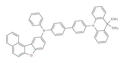 N-(4'-(9,9-dimethylacridin-10(9H)-yl)-[1,1'-biphenyl]-4-yl)-N-phenylnaphtho[2,1-b]benzofuran-10-amine