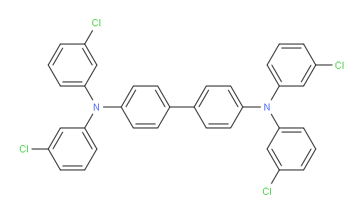 N4,N4,N4',N4'-tetrakis(3-chlorophenyl)-[1,1'-biphenyl]-4,4'-diamine