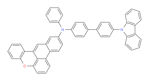 N-(4'-(9H-carbazol-9-yl)-[1,1'-biphenyl]-4-yl)-N-phenylnaphtho[1,2,3-kl]xanthen-2-amine