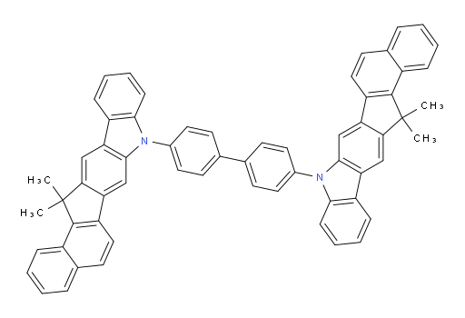 4,4'-bis(14,14-dimethylbenzo[4,5]indeno[1,2-b]carbazol-8(14H)-yl)-1,1'-biphenyl
