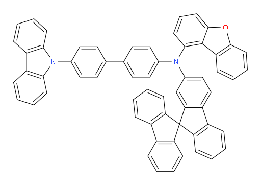 N-(9,9'-spirobi[fluoren]-7-yl)-N-(4'-(9H-carbazol-9-yl)-[1,1'-biphenyl]-4-yl)dibenzo[b,d]furan-1-amine