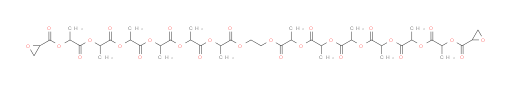 5,8,11,14,17,24,27,30,33,36-decamethyl-3,6,9,12,15,18,23,26,29,32,35,38-dodecaoxo-4,7,10,13,16,19,22,25,28,31,34,37-dodecaoxatetracontane-2,39-diyl bis(oxirane-2-carboxylate)