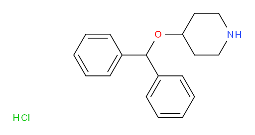 4-(diphenylmethoxy)piperidine hydrochloride