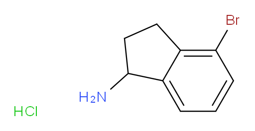 4-bromo-2,3-dihydro-1H-inden-1-amine hydrochloride