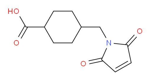 4-[(2,5-dioxo-2,5-dihydro-1H-pyrrol-1-yl)methyl]cyclohexane-1-carboxylic acid