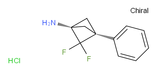 (1r,3r)-2,2-difluoro-3-phenylbicyclo[1.1.1]pentan-1-amine hydrochloride
