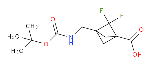 3-({[(tert-butoxy)carbonyl]amino}methyl)-2,2-difluorobicyclo[1.1.1]pentane-1-carboxylic acid