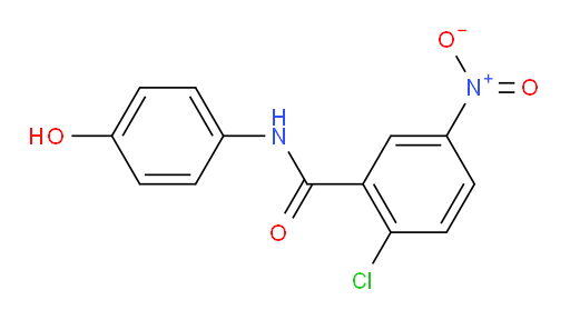 2-chloro-N-(4-hydroxyphenyl)-5-nitrobenzamide