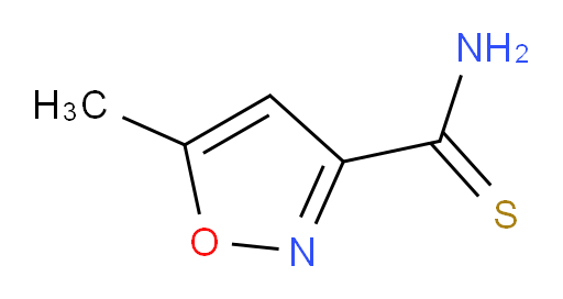 5-methyl-1,2-oxazole-3-carbothioamide