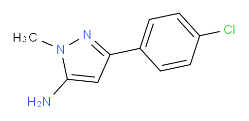 3-(4-chlorophenyl)-1-methyl-1H-pyrazol-5-amine