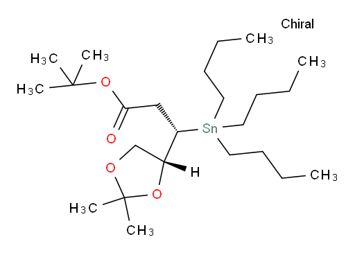 (S)-tert-butyl 3-((R)-2,2-dimethyl-1,3-dioxolan-4-yl)-3-(tributylstannyl)propanoate