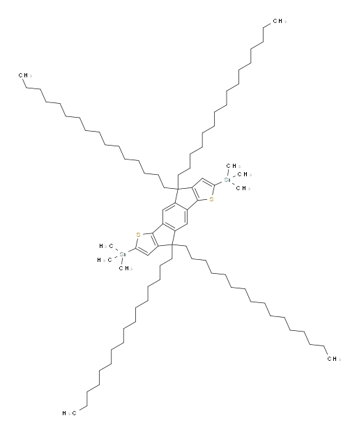 (4,4,9,9-tetrahexadecyl-4,9-dihydro-s-indaceno[1,2-b:5,6-b']dithiophene-2,7-diyl)bis(trimethylstannane)
