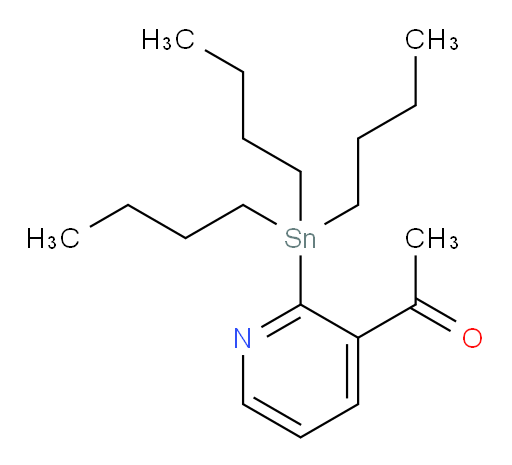 1-(2-(tributylstannyl)pyridin-3-yl)ethanone