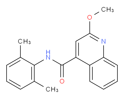 N-(2,6-dimethylphenyl)-2-methoxyquinoline-4-carboxamide