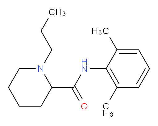 N-(2,6-dimethylphenyl)-1-propylpiperidine-2-carboxamide