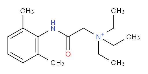 2-((2,6-dimethylphenyl)amino)-N,N,N-triethyl-2-oxoethanaminium