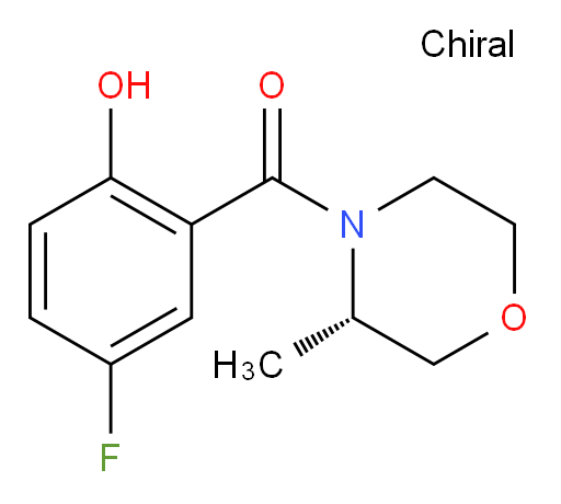 (S)-(5-fluoro-2-hydroxyphenyl)(3-methylmorpholino)methanone