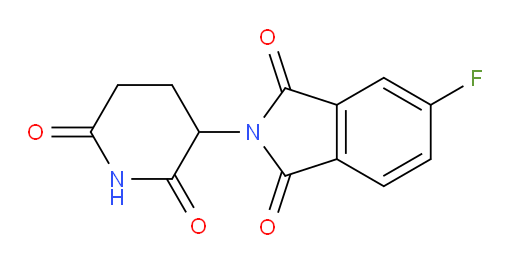 2-(2,6-dioxopiperidin-3-yl)-5-fluoroisoindoline-1,3-dione