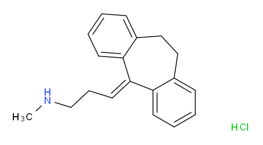 3-(10,11-dihydro-5H-dibenzo[a,d][7]annulen-5-ylidene)-N-methylpropan-1-amine hydrochloride