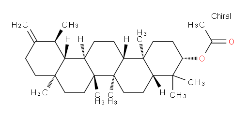 (3S,4aR,6aR,6bR,8aR,12S,12aR,12bR,14aR,14bR)-4,4,6a,6b,8a,12,14b-heptamethyl-11-methylenedocosahydropicen-3-yl acetate