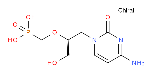 (S)-(((1-(4-amino-2-oxopyrimidin-1(2H)-yl)-3-hydroxypropan-2-yl)oxy)methyl)phosphonic acid