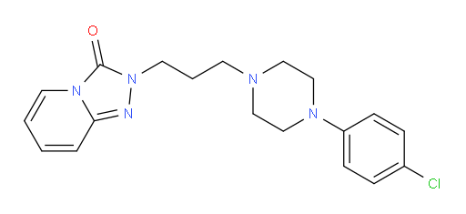 2-[3-[4-(4-Chlorophenyl)-1-piperazinyl]propyl]-1,2,4-triazolo[4,3-a]pyridin-3(2H)-one