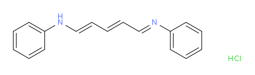 N-(5-(phenylamino)penta-2,4-dien-1-ylidene)aniline hydrochloride