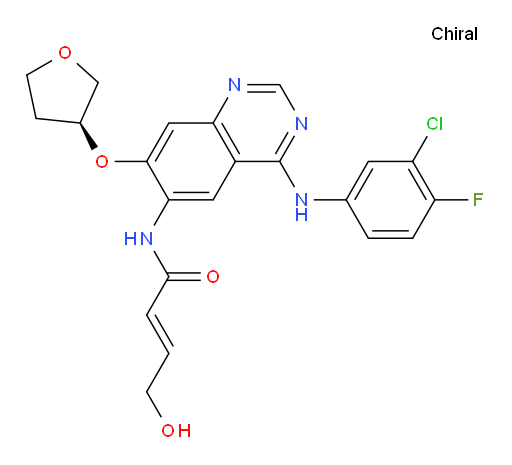 (S,E)-N-(4-((3-chloro-4-fluorophenyl)amino)-7-((tetrahydrofuran-3-yl)oxy)quinazolin-6-yl)-4-hydroxybut-2-enamide