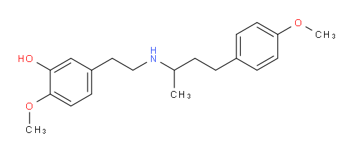 2-methoxy-5-(2-((4-(4-methoxyphenyl)butan-2-yl)amino)ethyl)phenol