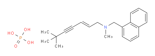 (E)-N,6,6-trimethyl-N-(naphthalen-1-ylmethyl)hept-2-en-4-yn-1-amine phosphate