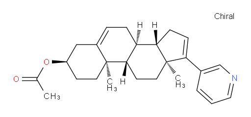 (3R,8R,9S,10R,13S,14S)-10,13-dimethyl-17-(pyridin-3-yl)-2,3,4,7,8,9,10,11,12,13,14,15-dodecahydro-1H-cyclopenta[a]phenanthren-3-yl acetate