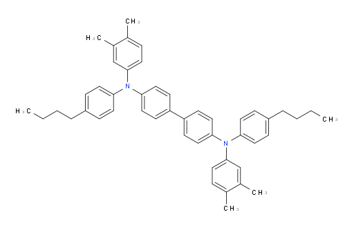 N4,N4'-bis(4-butylphenyl)-N4,N4'-bis(3,4-dimethylphenyl)-[1,1'-biphenyl]-4,4'-diamine