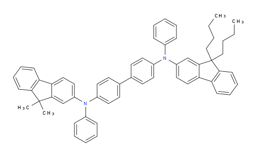 N4-(9,9-dibutyl-9H-fluoren-2-yl)-N4'-(9,9-dimethyl-9H-fluoren-2-yl)-N4,N4'-diphenyl-[1,1'-biphenyl]-4,4'-diamine