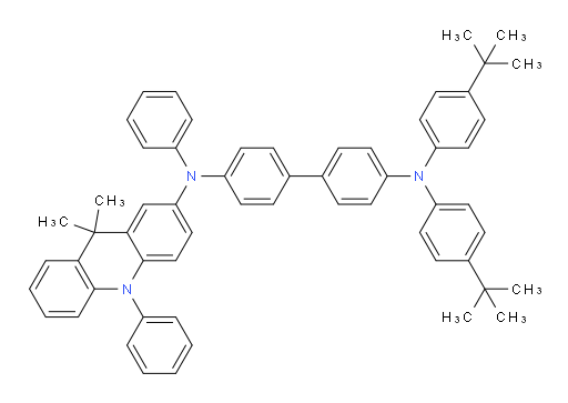 N4,N4-bis(4-(tert-butyl)phenyl)-N4'-(9,9-dimethyl-10-phenyl-9,10-dihydroacridin-2-yl)-N4'-phenyl-[1,1'-biphenyl]-4,4'-diamine