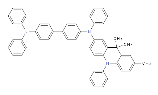 N4,N4,N4'-triphenyl-N4'-(7,9,9-trimethyl-10-phenyl-9,10-dihydroacridin-2-yl)-[1,1'-biphenyl]-4,4'-diamine