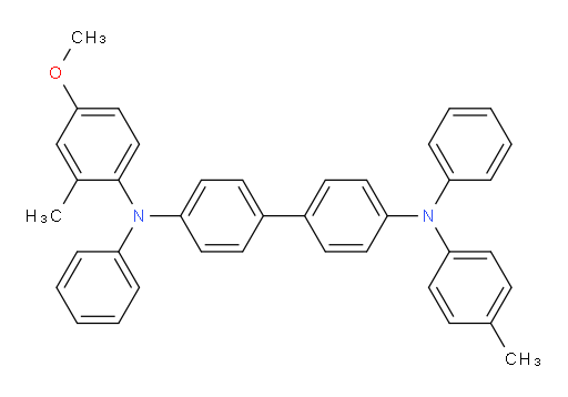 N4-(4-methoxy-2-methylphenyl)-N4,N4'-diphenyl-N4'-(p-tolyl)-[1,1'-biphenyl]-4,4'-diamine