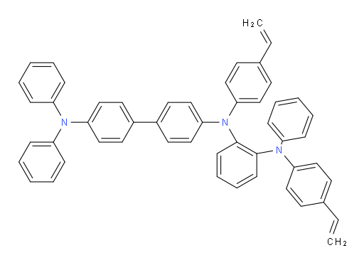N4,N4-diphenyl-N4'-(2-(phenyl(4-vinylphenyl)amino)phenyl)-N4'-(4-vinylphenyl)-[1,1'-biphenyl]-4,4'-diamine