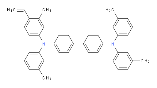N4-(3-methyl-4-vinylphenyl)-N4,N4',N4'-tri-m-tolyl-[1,1'-biphenyl]-4,4'-diamine
