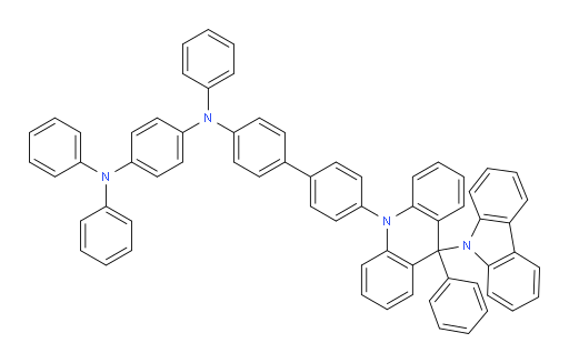N1-(4'-(9-(9H-carbazol-9-yl)-9-phenylacridin-10(9H)-yl)-[1,1'-biphenyl]-4-yl)-N1,N4,N4-triphenylbenzene-1,4-diamine