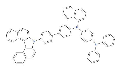 N1-(4'-(7H-dibenzo[c,g]carbazol-7-yl)-[1,1'-biphenyl]-4-yl)-N1-(naphthalen-1-yl)-N4,N4-diphenylbenzene-1,4-diamine