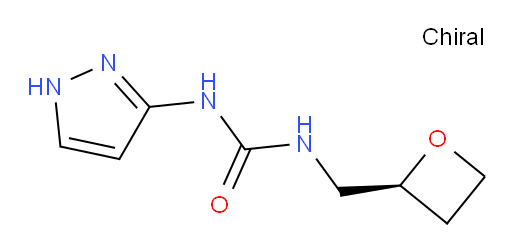 (S)-1-(oxetan-2-ylmethyl)-3-(1H-pyrazol-3-yl)urea
