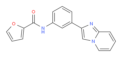N-(3-(imidazo[1,2-a]pyridin-2-yl)phenyl)furan-2-carboxamide